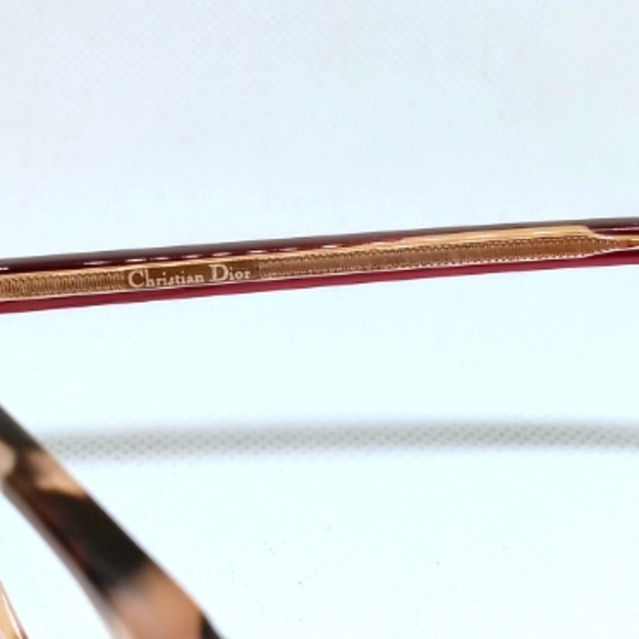 CHRISTIAN DIOR "MONTAIGNE 17" CAT EYE EYEGLASSES FRAME - Picture 10 of 15